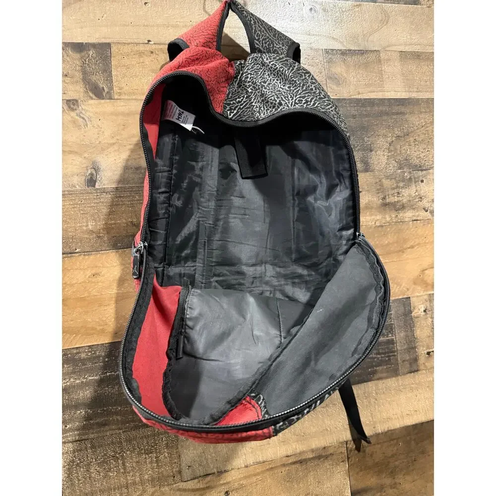 Nike Air Jordan Backpack- Red/Black Elephant Design
